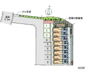 ★手数料０円★堺市東区日置荘原寺町　月極駐車場（LP）